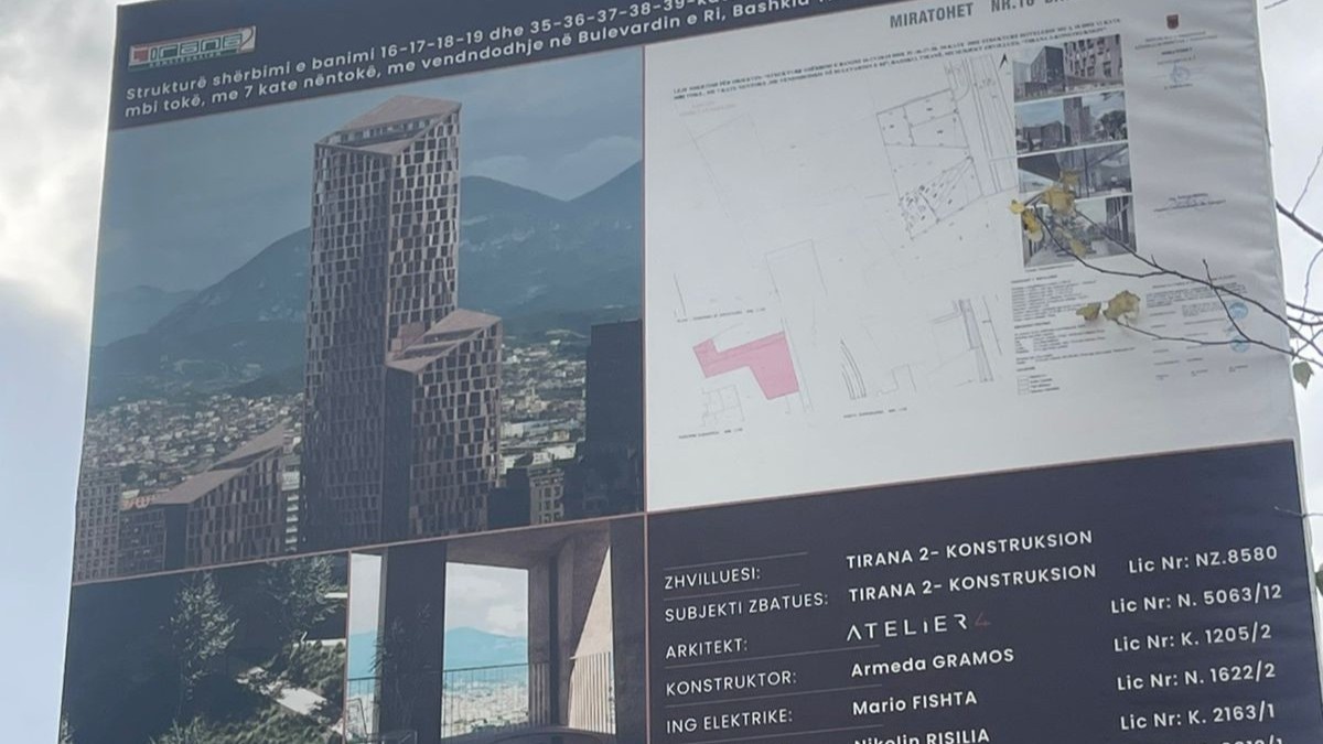 Strukture sherbimi e banimi 16 deri 39 kate dhe strukture hotelerie 12 kate mbi toke  dhe 7 kate nentoke, Bulevardi i Ri